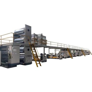 Auto 3/5/7 ply corrugated cardboard production plant